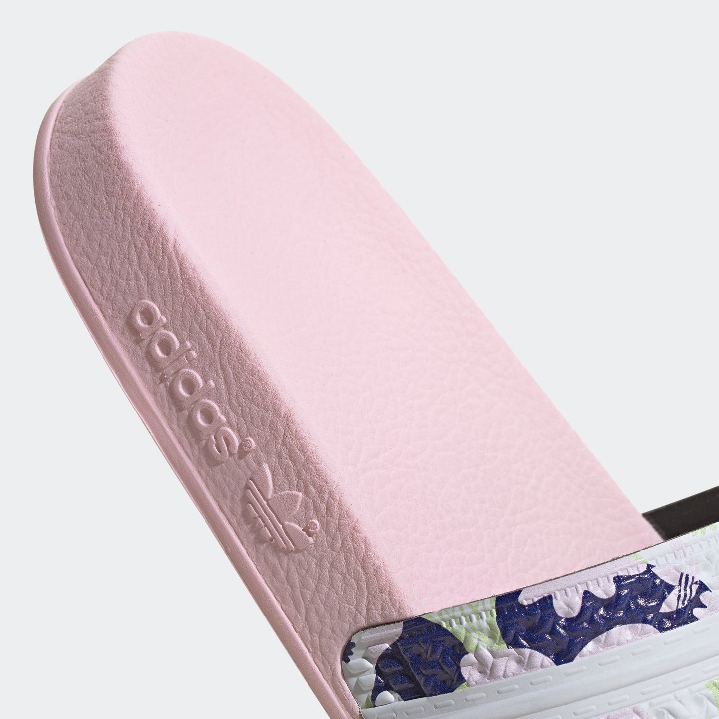 Adidas Kids' Adilette Lite Slides - Light Pink / Floral