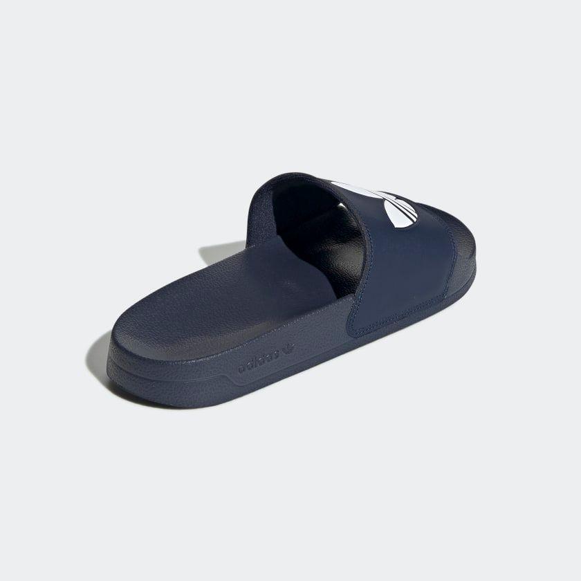 Adidas Adilette Lite Slides - Collegiate Navy / Cloud White