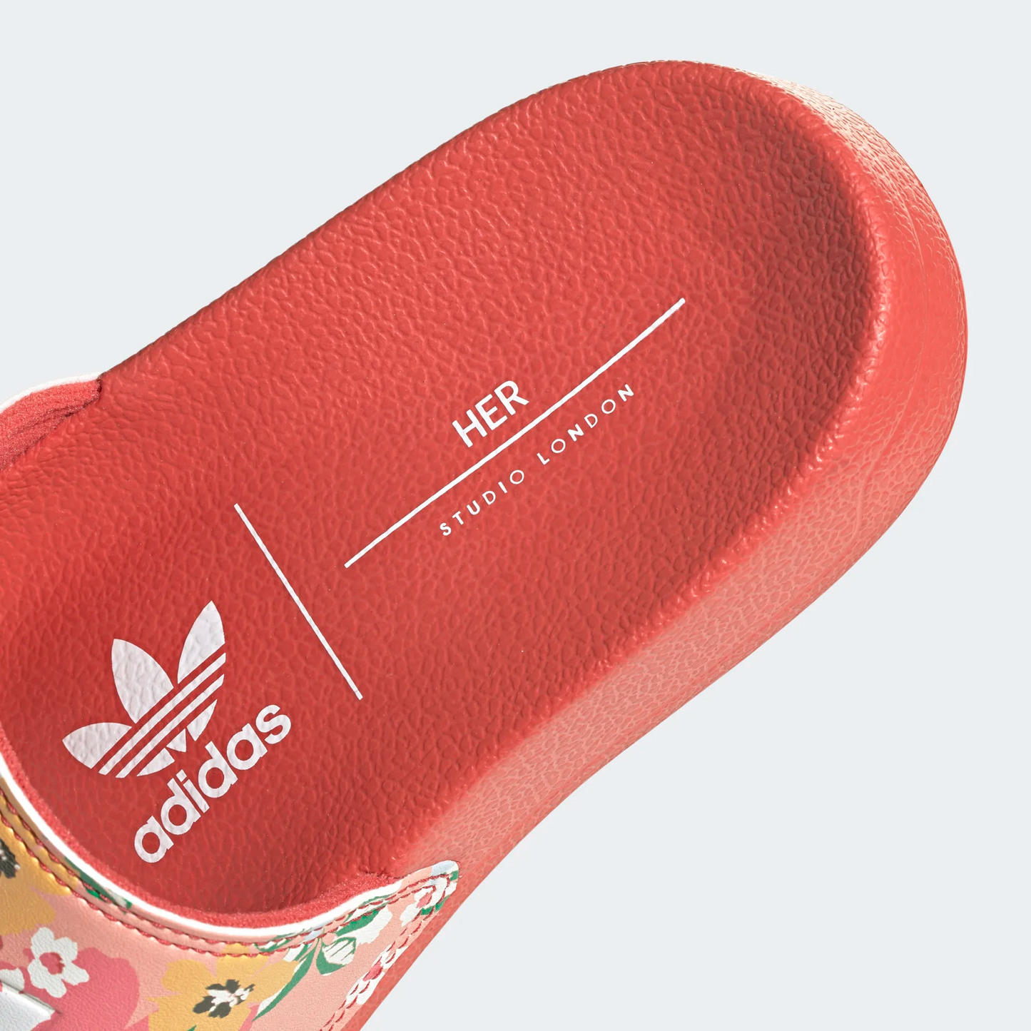 Adidas Kids' Adilette Lite Slides - Hazy Rose / Cloud White