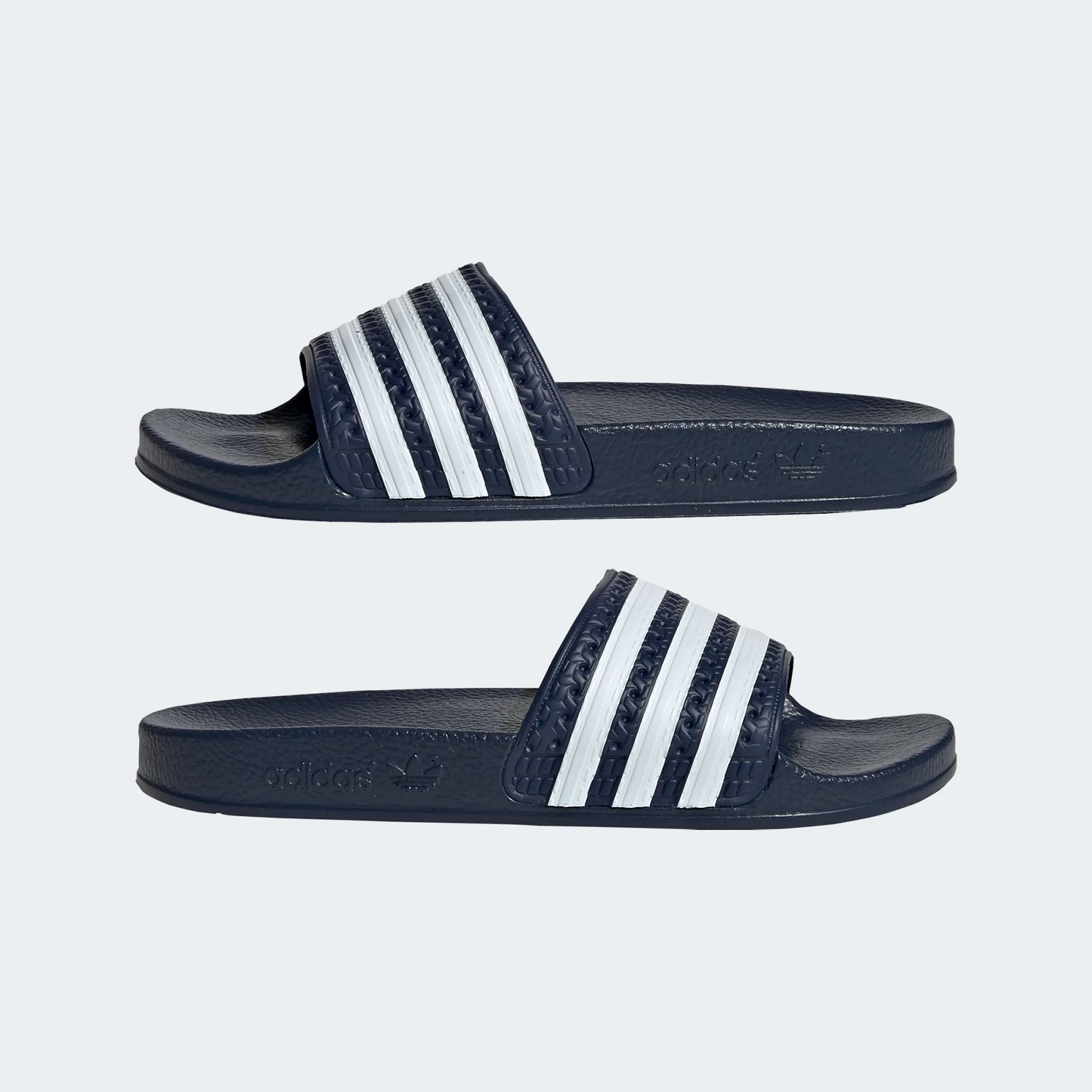 Adidas Kids' Adilette Slides - Legend Ink Blue / Cloud White